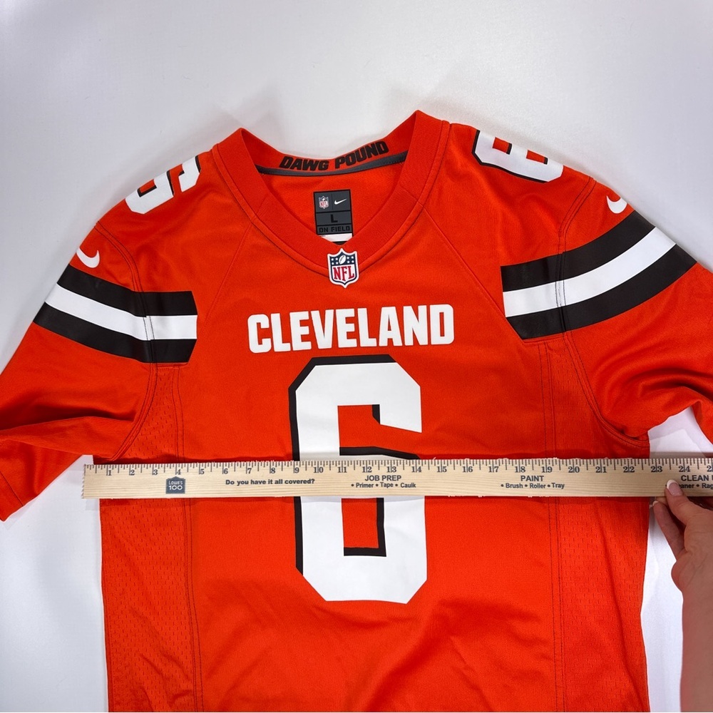 Cleveland Browns Baker Mayfield NFL On Field Jersey Nike Large - Picture 11 of 12
